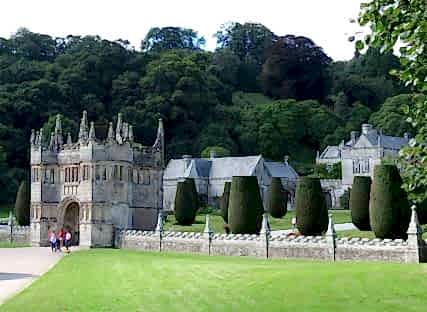 Lanhydrock House and estate in Cornwall.