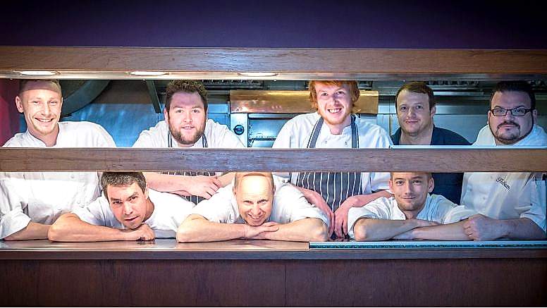 The kitchen team at The Nare hotel.